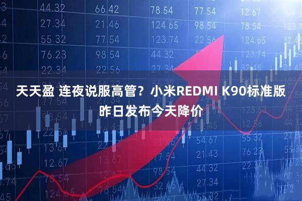 天天盈 连夜说服高管？小米REDMI K90标准版昨日发布今天降价